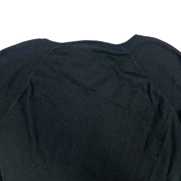 LOFT Outlet Sweater Solid Black Long Sleeve‎ V-Neck Pullover Women's Casual - Picture 10 of 10